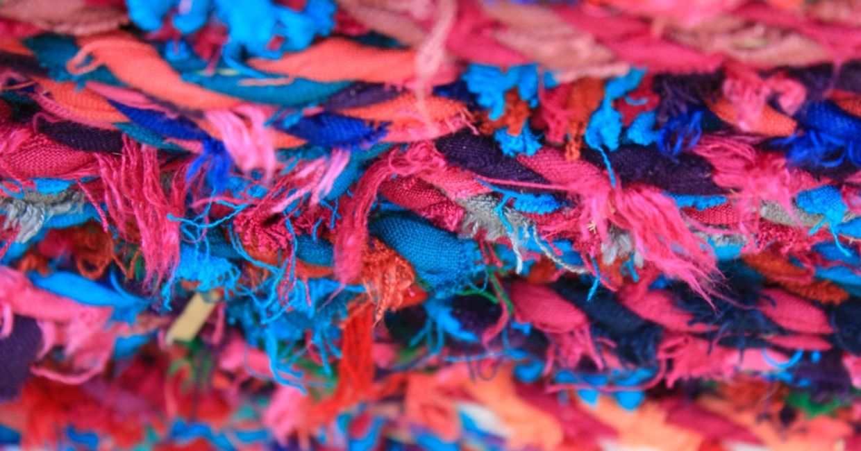 Recycled fabrics.