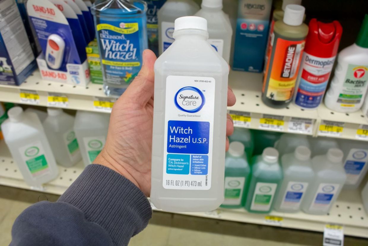 you can buy witch hazel in your local pharmacy. you can buy witch hazel in your local pharmacy.