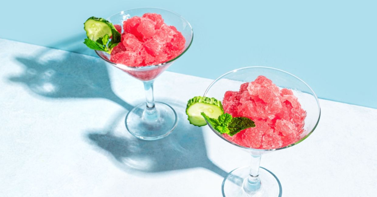 Watermelon ice is hydrating and full of health benefits. Watermelon ice is hydrating and full of health benefits.