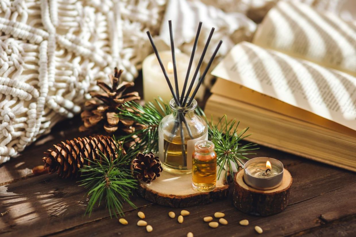 Seasonal scents will lift your mood. Seasonal scents will lift your mood.