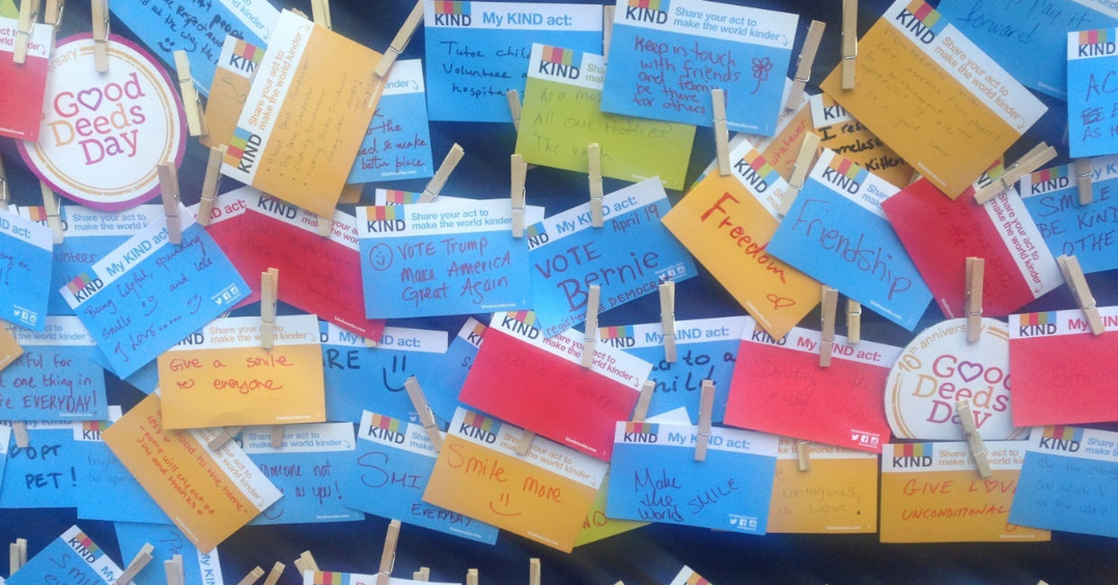 A public vision board. A public vision board.