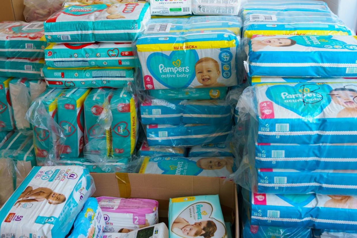 Donate diapers to families that need a helping hand. Donate diapers to families that need a helping hand.