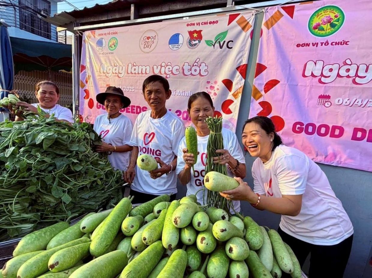 Good Deeds Day in Vietnam. Good Deeds Day in Vietnam.