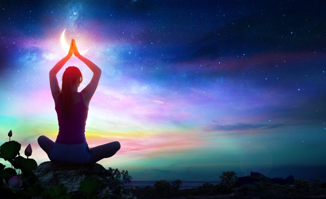 Evening meditation.